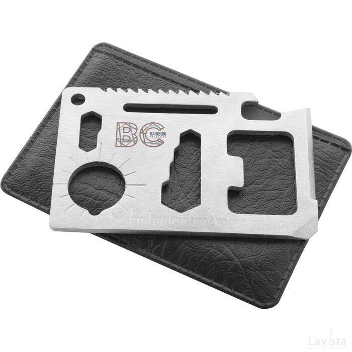 Goedkope creditcard multitool Zilver