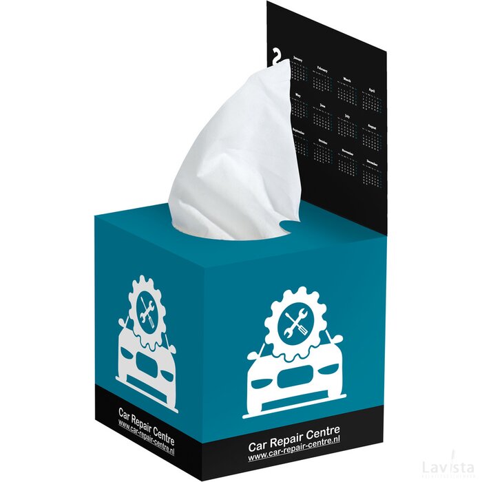 Tissue Box Met Flap