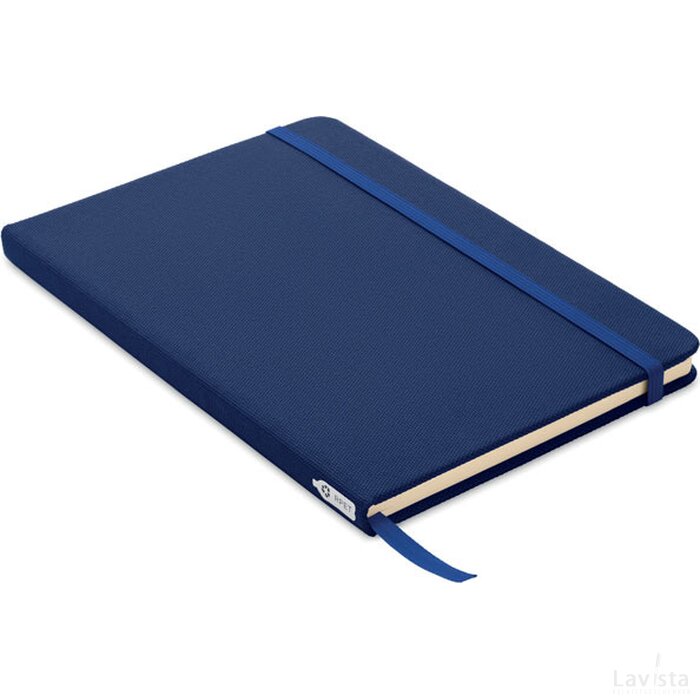 A5 notitieboek met rpet omslag Note rpet blauw