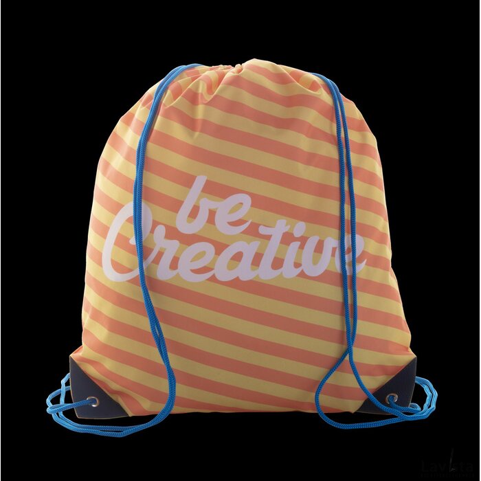 Creadraw Plus Custom Made Tas Met Trekkoordsluiting (Kobalt) Blauw