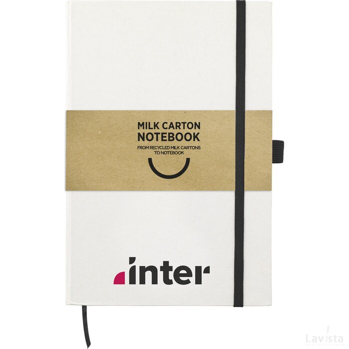 Milk-Carton Notebook A5 Notitieboekje Beige