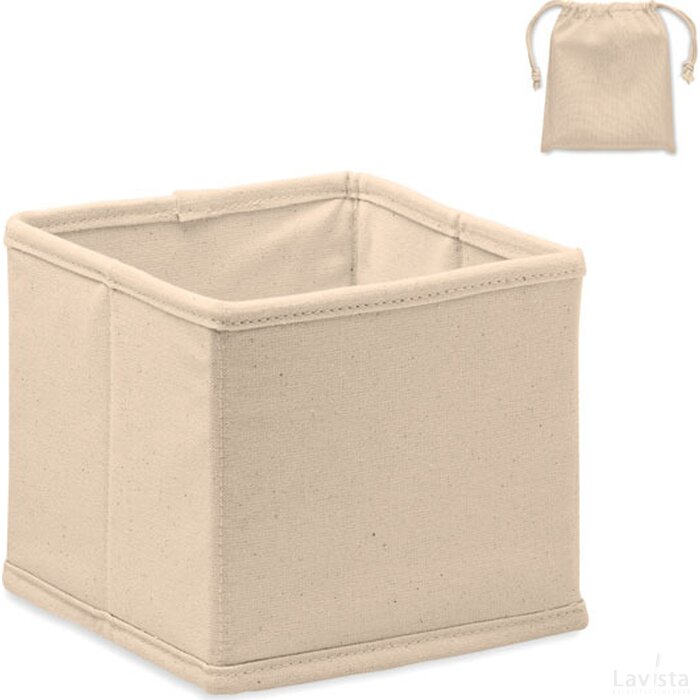 Kleine opbergdoos 220 gr/m² Kin beige