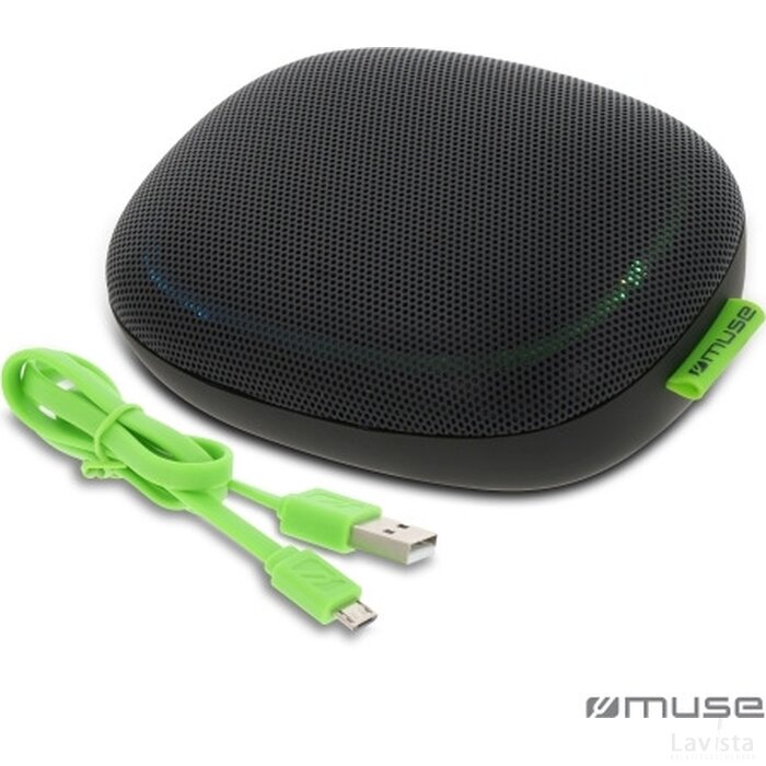 M-330 DJ | Muse 5W Bluetooth Speaker With Ambiance Light zwart