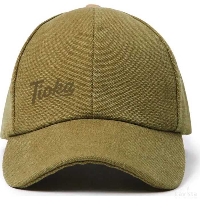 VINGA Bosler AWARE™ recycled canvas cap groen