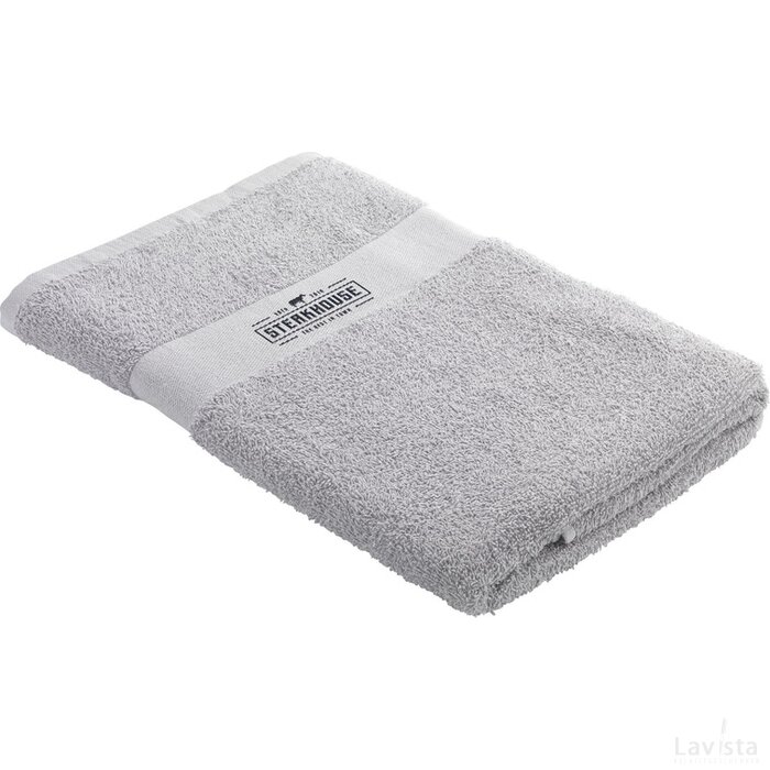 Wooosh Towel Grs Recycle Cotton Mix 100 X 50 Cm Lichtgrijs