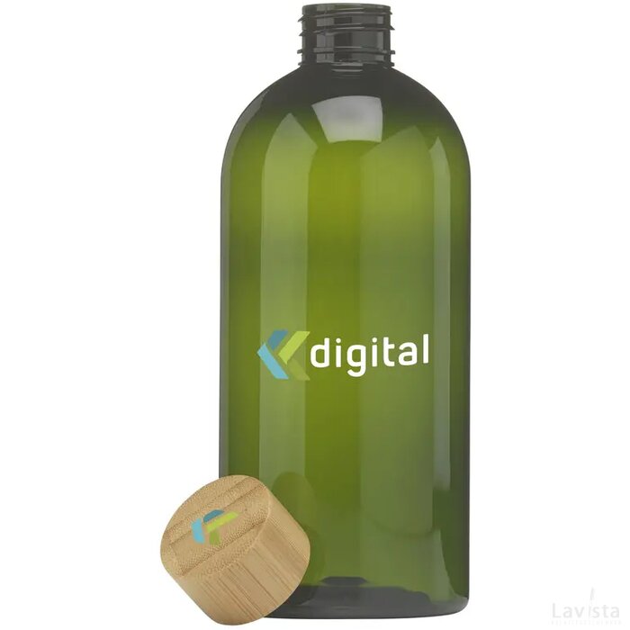 Rpet waterfles (500 ml) Groen