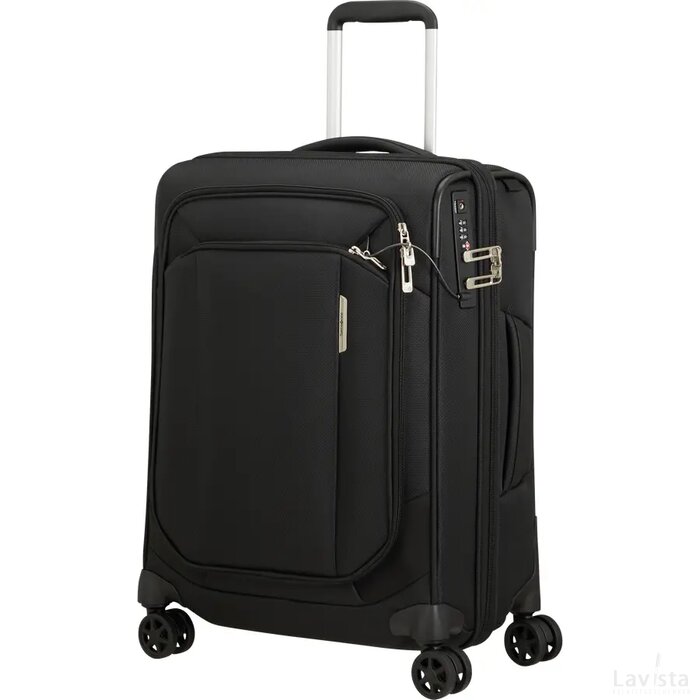 Samsonite Respark Spinner 55 EXP. Double Frame Ozone Black