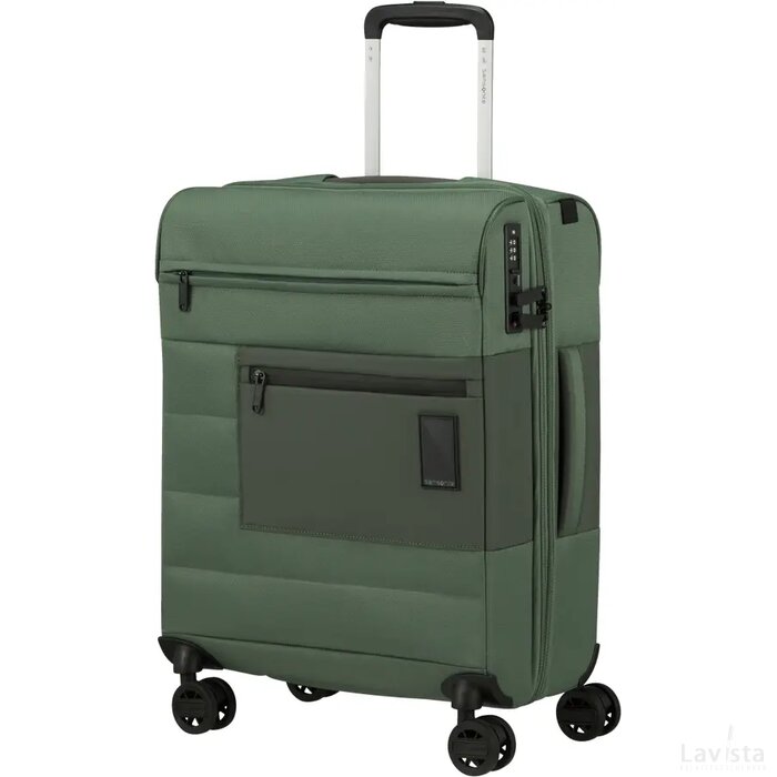 Samsonite Vaycay Spinner 55 EXP. Double Frame Pistachio Green